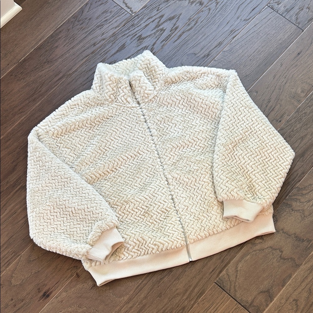 Abercrombie and Fitch Faux Fur Bomber